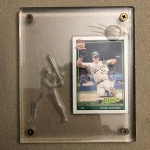 1991 Mark McGwire Topps Baseball Card